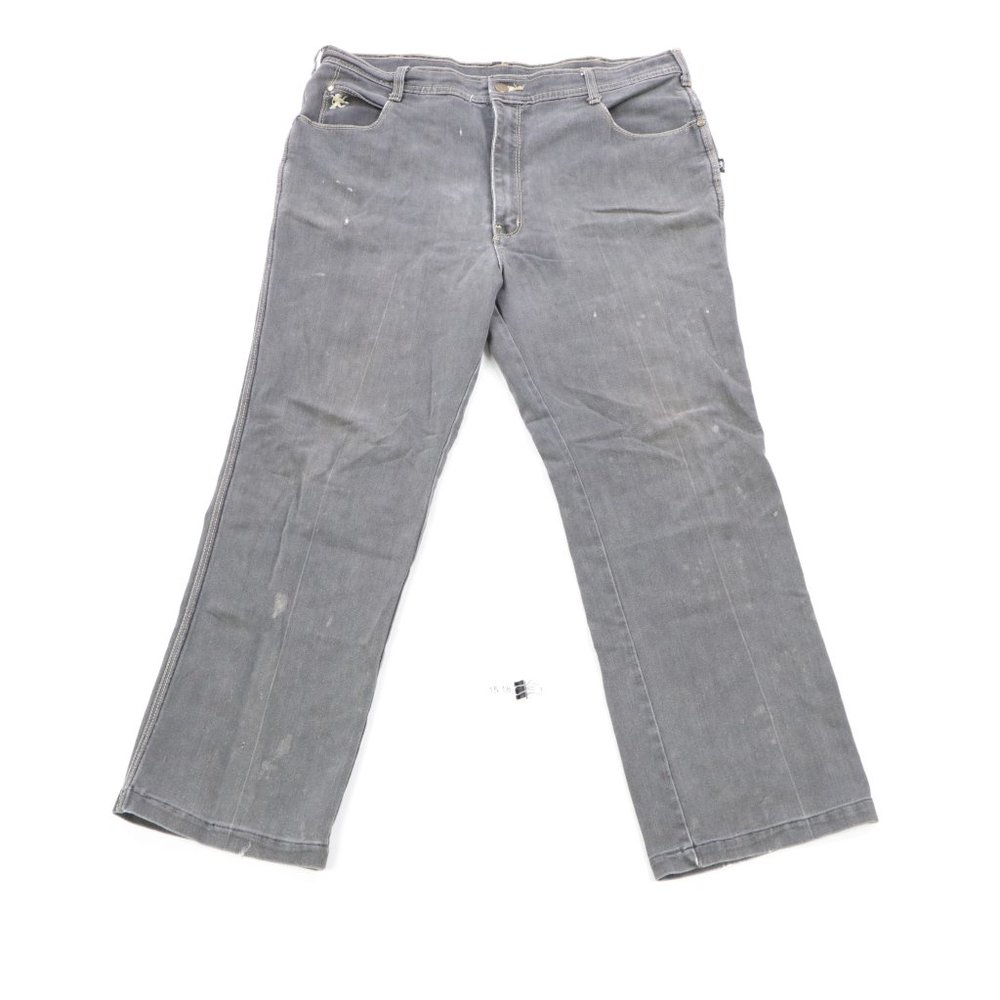 80s Streetwear Mens 36x28 Stretch Jeans Black